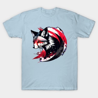 Grunge Fox T-Shirt